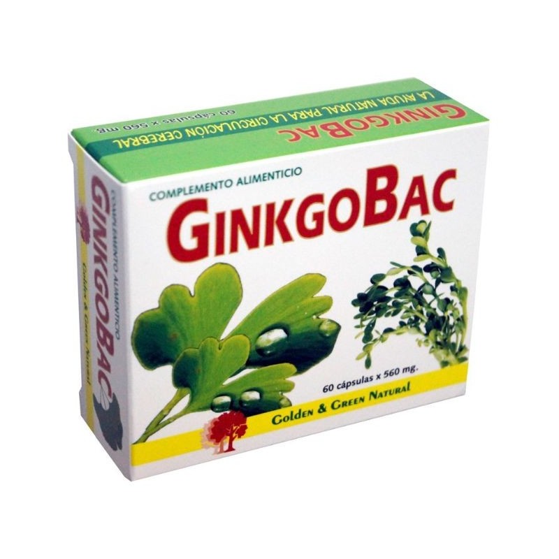 Comprar online GINKGOBAC 60 Caps de GOLDEN & GREEN