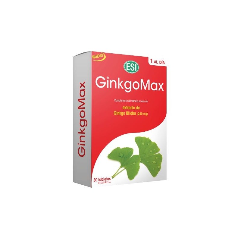 Comprar online GINKGOMAX 30 Tab de TREPATDIET