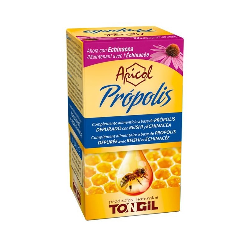 Comprar online APICOL PROPOLIS 40 Capsulas vegetales de TONGIL