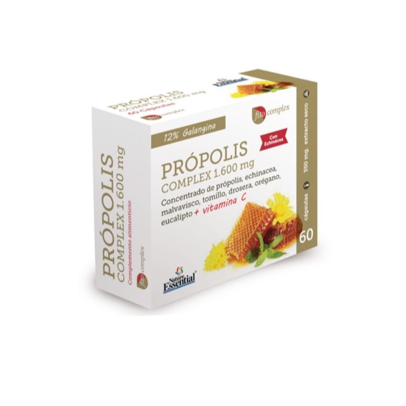 Comprar online PROPOLIS COMPLEX 1600 mg EXT SECO 60 Caps BLISTER de NATURE ESSENTIAL