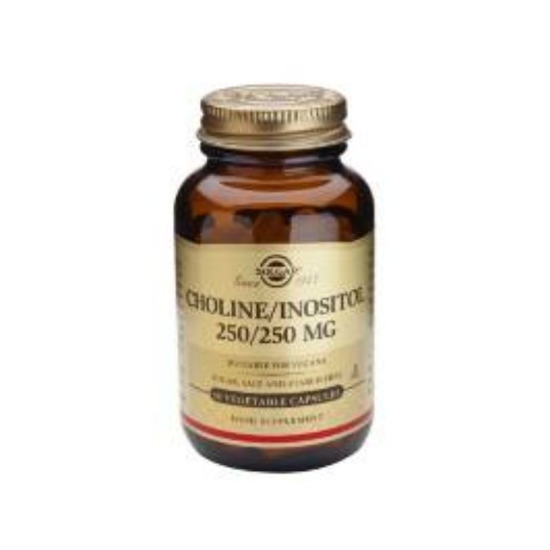 Comprar online COLINA/INOSITOL 250 mg 50 Vcaps de SOLGAR