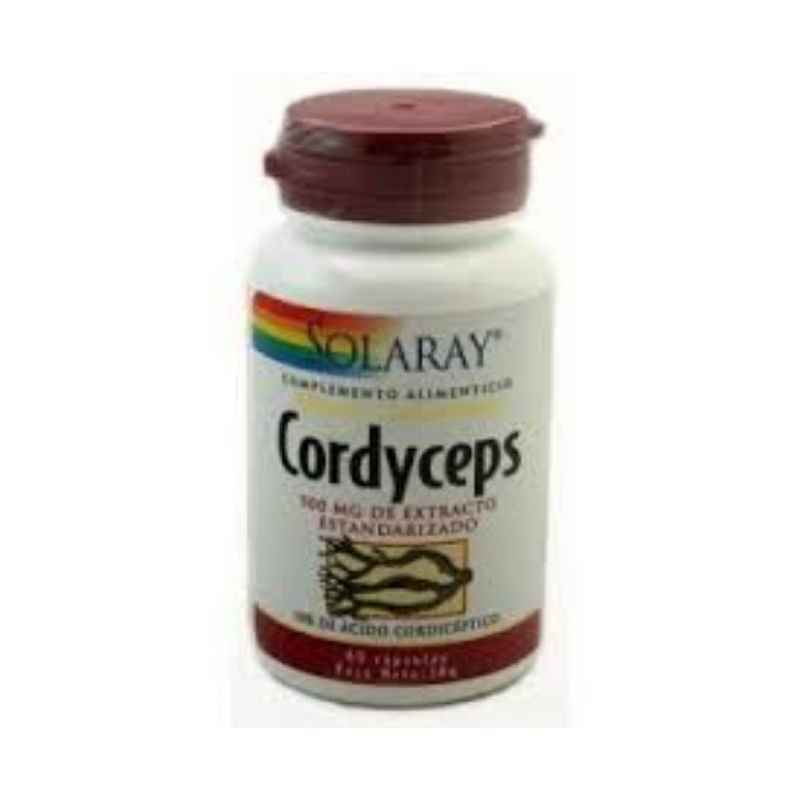 Comprar online CORDYCEPS EXTRACTO 500 mg 60 Caps de SOLARAY