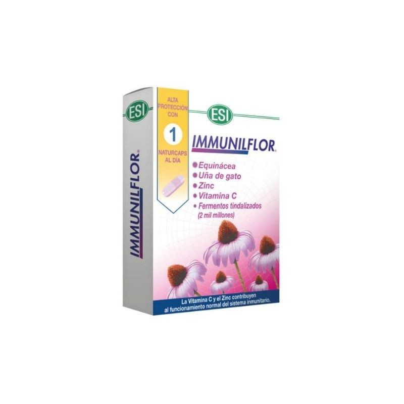 Comprar online IMMUNILFLOR 500 mg 30 Caps de TREPATDIET