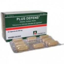 Comprar online PLUS DEFENS 40 Caps 530 mg de FHARMOCAT. Imagen 1