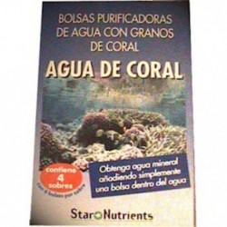 Comprar online AGUA DE CORAL 4 Sobres de STAR NUTRIENTS. Imagen 1