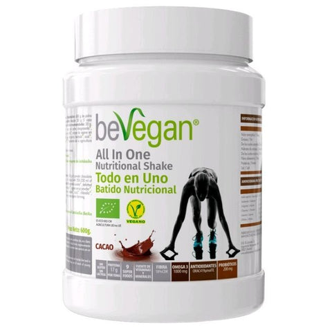 Comprar online ALL IN ONE NUTRICIONAL SHAKE CACAO de BEVEGAN. Imagen 1