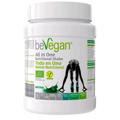 Comprar online ALL IN ONE NUTRICIONAL SHAKE NATURAL de BEVEGAN. Imagen 1
