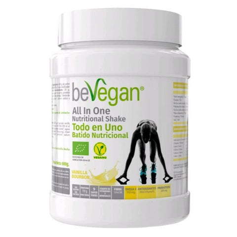 Comprar online ALL IN ONE NUTRICIONAL SHAKE VAINILLA BOURBON de BEVEGAN. Imagen 1
