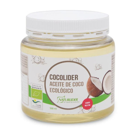 Comprar online COCOLIDER ACEITE DE COCO ECOLOGICO 500 ML de NATURLIDER. Imagen 1