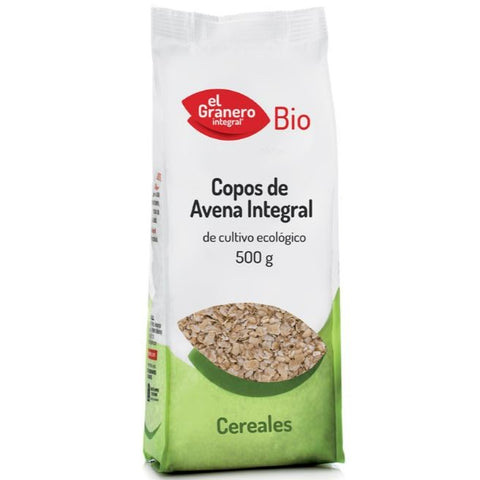 Comprar online COPOS AVENA INTEGRALES BIO 500 gr de EL GRANERO INTEGRAL. Imagen 1