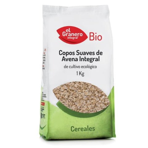 Comprar online COPOS AVENA SUAVES INTEGRAL BIO 1 Kg de EL GRANERO INTEGRAL. Imagen 1