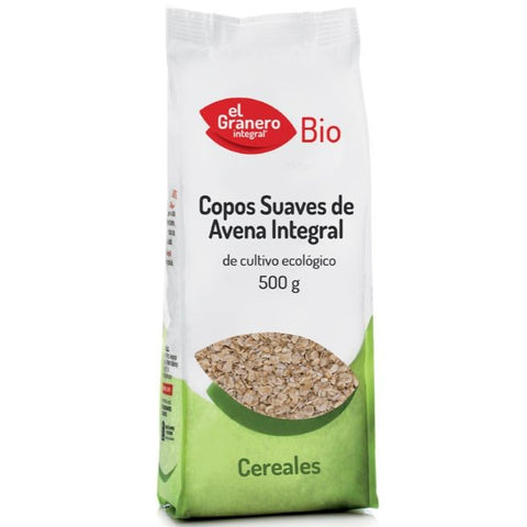 Comprar online COPOS AVENA SUAVES INTEGRAL BIO 500 gr de EL GRANERO INTEGRAL. Imagen 1