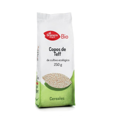 Comprar online COPOS DE TEFF BIO INTEGRALES 250 gr de EL GRANERO INTEGRAL. Imagen 1