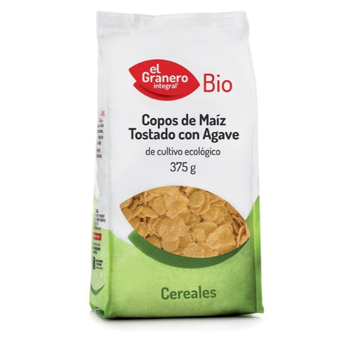 Comprar online COPOS MAIZ TOSTADO C/AGAVE BIO 375 gr de EL GRANERO INTEGRAL. Imagen 1