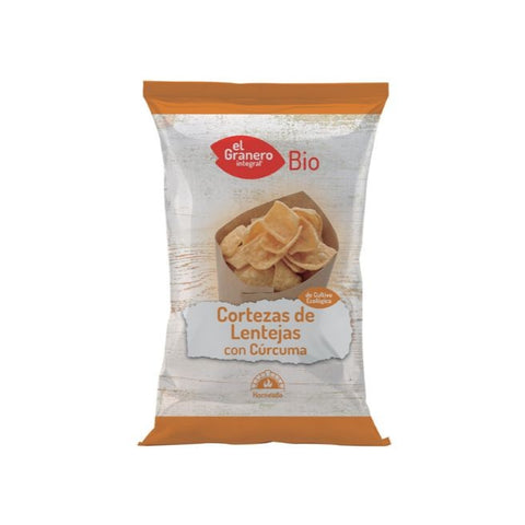 Comprar online CORTEZAS DE LENTEJAS CON CURCUMA BIO 65 gr de EL GRANERO INTEGRAL. Imagen 1