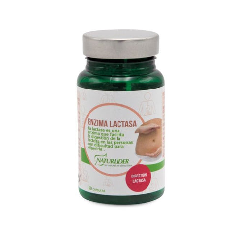 Comprar online ENZIMA LACTASA 60 CAPSULAS VEGETALES de NATURLIDER. Imagen 1