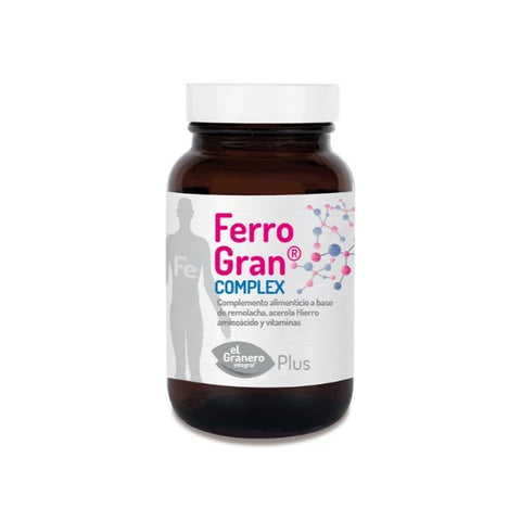 Comprar online FERROGRAN COMPLEX 650 mg 45 Caps de GRANERO SUPLEMENTOS. Imagen 1