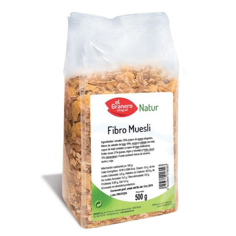Comprar online FIBRO-MUESLI 500 gr de EL GRANERO INTEGRAL. Imagen 1