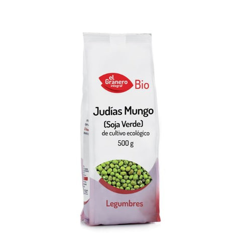 Comprar online JUDIA MUNGO SOJA VERDE BIO 500 de EL GRANERO INTEGRAL. Imagen 1