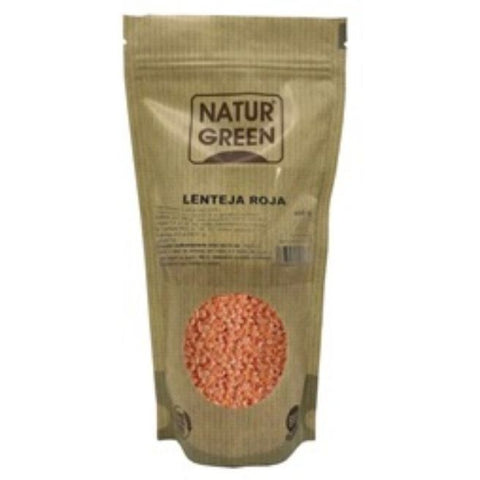 Comprar online LENTEJA ROJA BIO 500 gr de NATURGREEN. Imagen 1