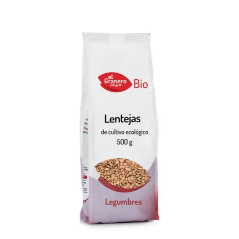 Comprar online LENTEJAS BIOLOGICAS 500 gr de EL GRANERO INTEGRAL. Imagen 1