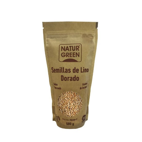 Comprar online LINO DORADO BIO 500 gr de NATURGREEN. Imagen 1