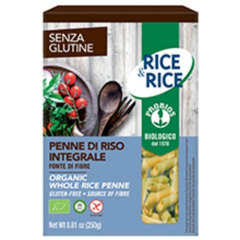 Comprar online MACARRONES 100% ARROZ INTEGRAL BIO 250 gr SIN GLUT de RICE&RICE. Imagen 1