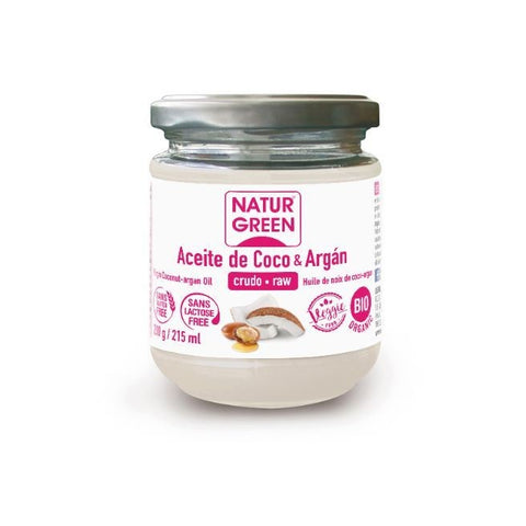 Comprar online NATURGREEN ACEITE DE COCO-ARGAN BIO 215 ML/200 G de NATURGREEN. Imagen 1
