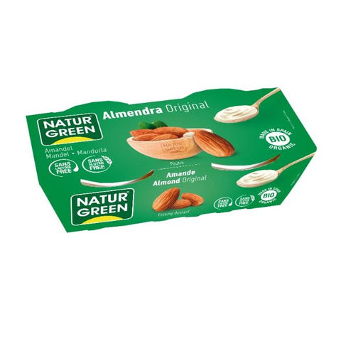 Comprar online NATURGREEN ALMENDRA BIO 2 x 125 gr de NATURGREEN. Imagen 1