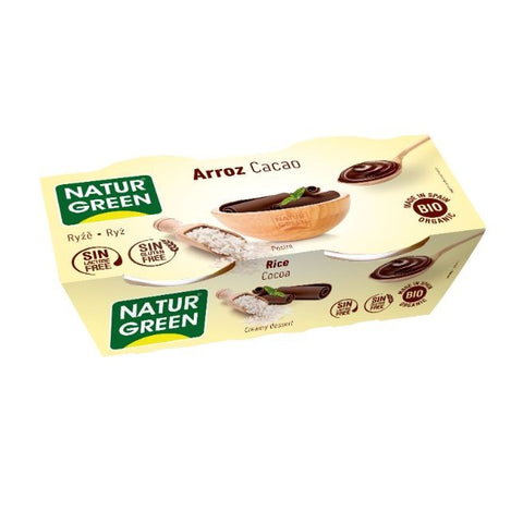 Comprar online NATURGREEN ARROZ CHOCOLATE 2 x 125 gr de NATURGREEN. Imagen 1