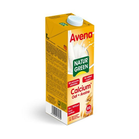 Comprar online NATURGREEN AVENA CALCIUM 1 Litro de NATURGREEN. Imagen 1