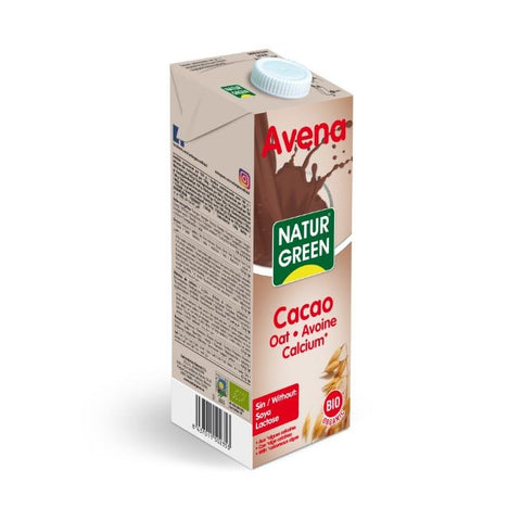 Comprar online NATURGREEN AVENA CHOCO CALCIUM 1 Litro de NATURGREEN. Imagen 1