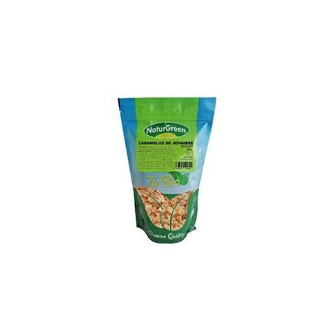 Comprar online NATURGREEN CARAMELOS DE JENGIBRE 125 GRS BLANDOS de NATURGREEN. Imagen 1