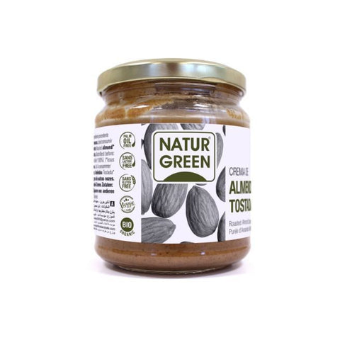 Comprar online NATURGREEN CREMA ALMENDRA TOSTADA BIO 250 G de NATURGREEN. Imagen 1