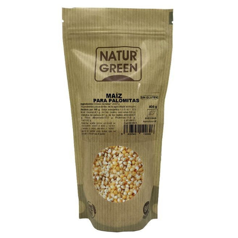 Comprar online NATURGREEN MAIZ PALOMITAS BIO 450 GRS de NATURGREEN. Imagen 1