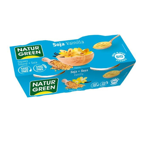 Comprar online NATURGREEN SOJA BIO VAINILLA 2 x 125 gr de NATURGREEN. Imagen 1