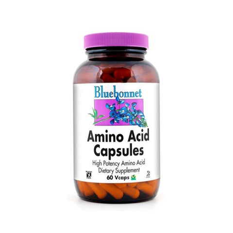 Comprar online AMINOACIDOS 750 mg 60Vcap de BLUEBONNET. Imagen 1