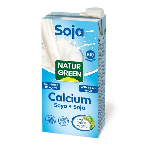 Comprar online NATURGREEN SOJA CALCIUM BIO 1 litro de NATURGREEN. Imagen 1