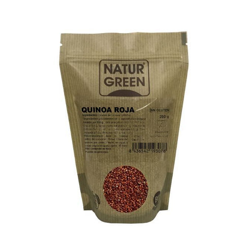 Comprar online NATURGREEN TU BIO QUINOA ROJA 250G de NATURGREEN. Imagen 1