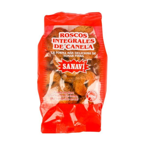 Comprar online ROSCOS INTEGRALES CANELA 400gr de SANAVI. Imagen 1