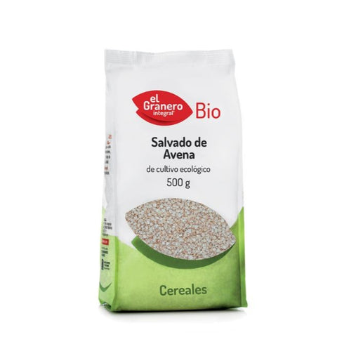 Comprar online SALVADO AVENA BIO 500 gr de EL GRANERO INTEGRAL. Imagen 1