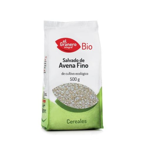 Comprar online SALVADO AVENA FINO BIO 500 gr de EL GRANERO INTEGRAL. Imagen 1
