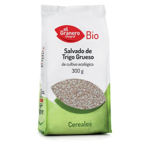 Comprar online SALVADO DE TRIGO GRUESO BIO 300 GRAMOS de EL GRANERO INTEGRAL. Imagen 1