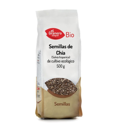 Comprar online SEMILLAS DE CHIA BIO 500 gr de EL GRANERO INTEGRAL. Imagen 1