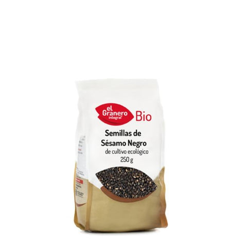 Comprar online SEMILLAS DE SESAMO NEGRO BIO 250 gr de EL GRANERO INTEGRAL. Imagen 1