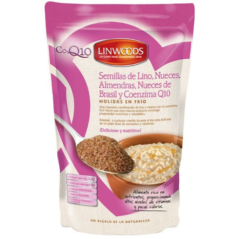 Comprar online SEMILLAS LINO-ALMENDRAS-NUECES Y NUECES BRASIL Q10 de LINWOODS. Imagen 1
