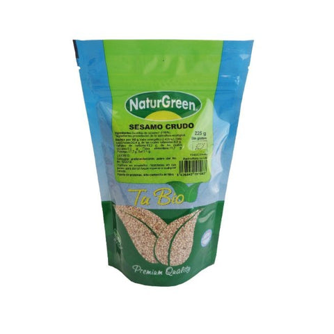 Comprar online SESAMO CRUDO BIO 225 gr de NATURGREEN. Imagen 1
