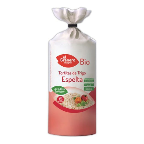 Comprar online TORTITAS INTEGRALES ESPELTA BIO 108 gr de EL GRANERO INTEGRAL. Imagen 1