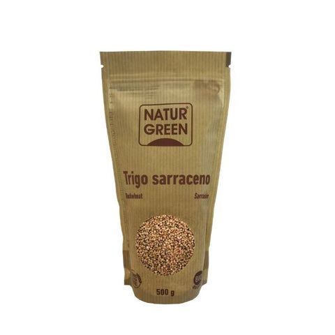 Comprar online TRIGO SARRACENO BIO 500 gr S/GLUTEN de NATURGREEN. Imagen 1