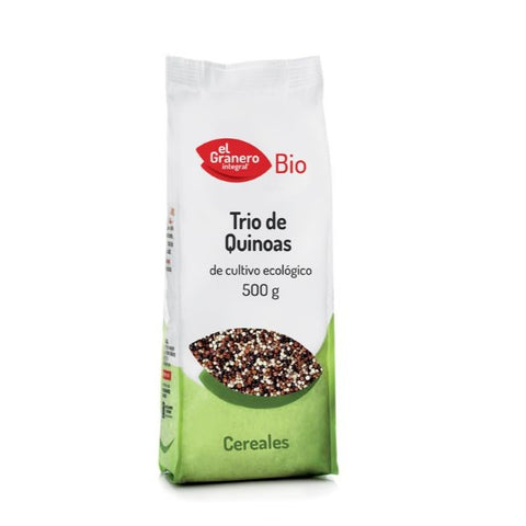 Comprar online TRIO DE QUINOAS BIO 500 GRAMOS de EL GRANERO INTEGRAL. Imagen 1